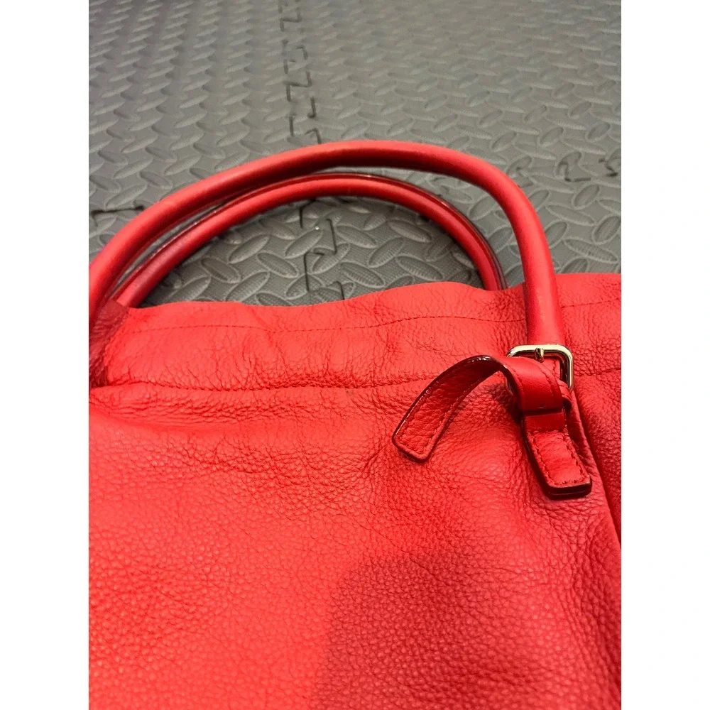 Kate Spade NY‎ Westbury Drawstring Opus POPPY RED Shoulder Handbag Retail $398
